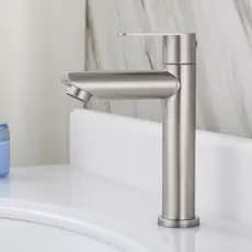 Torneira Banheiro Inox Premium Bancada Moderna