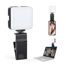 Fotografia Luz De Preenchimento Móvel Câmera Computador Vídeo Tiro Ao Ar Livre Suave Luz Mini Portátil Bolso