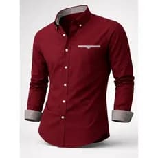 Camisa Masculina Manga Longa 60% Algodão Premium - Camisa Elegante Para Igreja, Festa e Trabalho