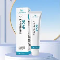 Gel avançado para cicatrizes, desbotamento de marcas de acne, estrias, creme reparador para rosto, corpo