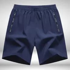 Bermuda Masculina Tactel Com Zíper Bolso Academia