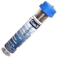 Solda Estanho 1mm Tubo Tubet 63x37 25g c/ Fluxo Profissional Cobix