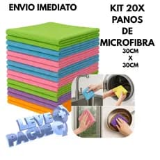 KIT 10 PANO DE LIMPEZA MICROFIBRAS LIMPRA VIDROS TOALHA MÁGICA MICROFIBRA PANO AUTOMOTIVO FLANELA LIMPADOR PANINHO DE PI