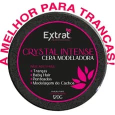 Cera Modeladora Tranças Box Braid Baby Hair Profissional Extrat Professional 120g