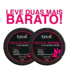 2 Cera Modeladora Tranças Box Braid Baby Hair Profissional Cachos Modelar Extrat Professional 120g
