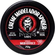 Cera Modeladora Teia Hidratante Modelador Creme 70g Invictus Men