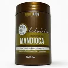 Máscara Capilar Mandioca Fortyliss – Hidratação Profunda (1kg)
