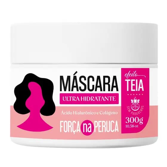 Máscara Efeito Teia Força na Peruca 300g Ácido Hialurônico + Colágeno