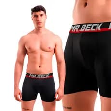 Kit 10 Cuecas Box Boxer Adulto Microfibra MR.BECK Cueca