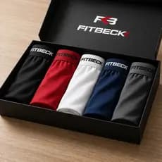 Kit 5 Cuecas Dryfit Masculina Fitbeck Premium