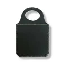 Porta Lixeira Couro Para Carro Liso