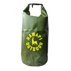 SACO ESTANQUE IMPERMEAVEL CAMPING HAWAPI 30L VERDE ESCURO