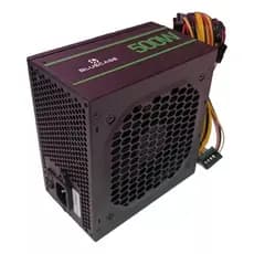 Fonte ATX 500W Bivolt Automatico com Cabo de Força Bluecase - BLU500-ATPS2