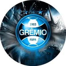 Painel Redondo Tecido Sublimado Grêmio 1,50
