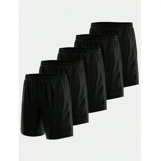 KIT 5 CINCO BERMUDAS FUTEBOL LAZER PREMUIM ESPECIAL ESPORTES CONFORTAVEL STREET