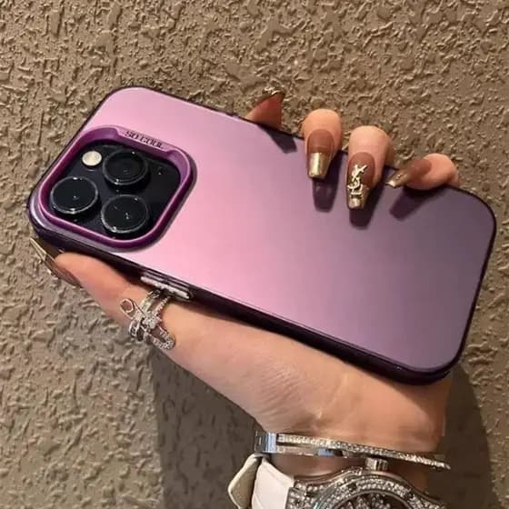 Caixa De Telefone Banhada A Prata De Cor Elegante Para Xioami POCO X6 X5 F6 F5 M6 F3 F4 GT PRO M3 M4 X3 NFC M2 C65 C61 C