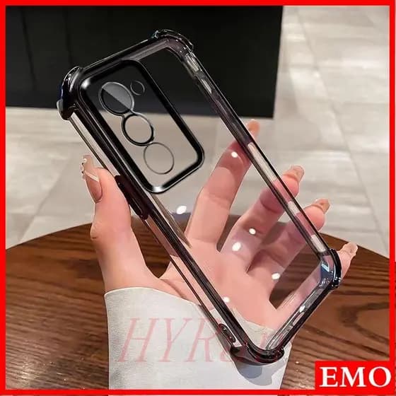 Invólucro ForCase Redmi 15 5G Capa De Telefone Transparente Anticolisão De Quatro Cantos Sem Proteção De Câmera