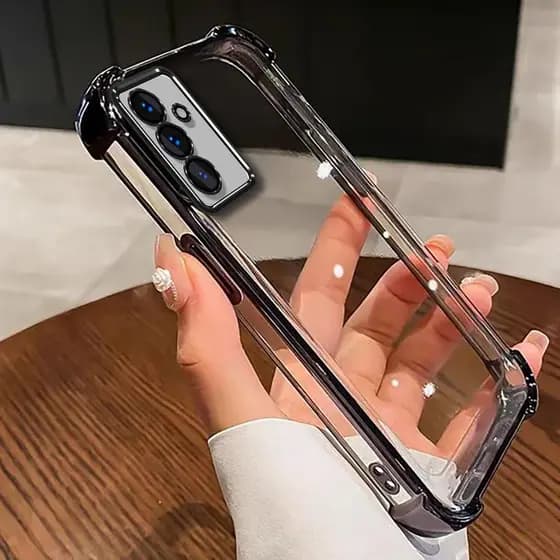 Capa Luxuosa Para Samsung A15 A16 A14 A25 A24 A34 A35 A54 A55 Quatro Cantos Anti Queda À Prova De Choque E Resistente Ao