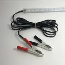 Pendente de Emergência Veiculo Rabicho 12v 36 Leds 2,7m Com Garra Bateria