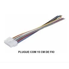 Chicotes Rabicho Mini Fit 16 Vias Para Instalação de Módulos de subida Automotivos