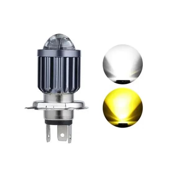 Lâmpada H4 CSP Faróis Moto Branco Alto / Amarelo Baixo 12v