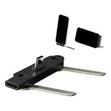 Suporte Dobrável para Celular com Conector Tipo C 240w Adaptador Portátil