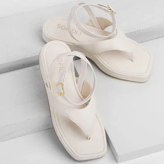 Sandália Chinelo Flat Feminina De Dedo Rasteirinha Confortável Moda Macio Leve Brilho Promoção