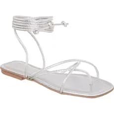 Sandalia Rasteirinha Feminina Flat Amarração Verão Gladiadora Promoção Sofiolí