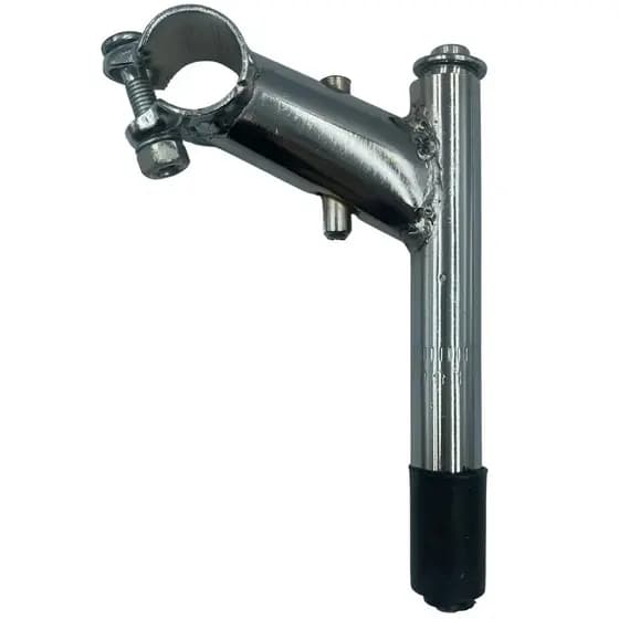 Suporte Guidão 21,1mm Expander Mesa Bicicleta Cromado