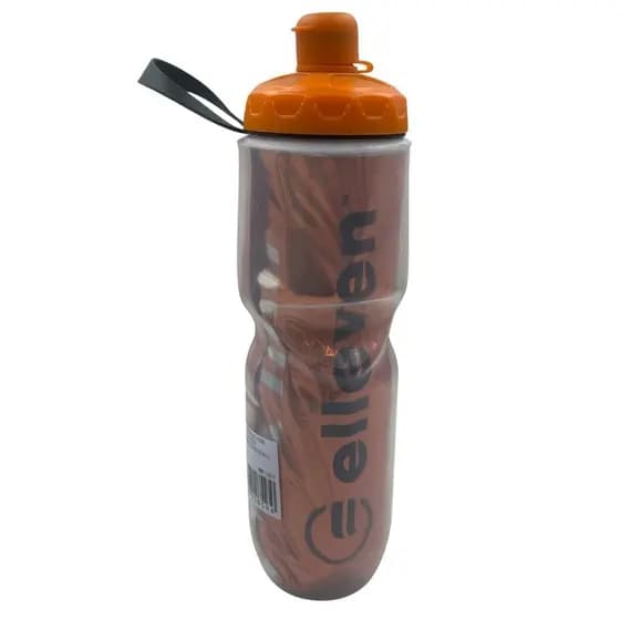 Garrafa Caramanhola Bicicleta Academia Térmica 710ml Laranja
