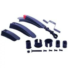 Paralama Dianteiro Traseiro 24 26 29 Bicicleta Bike Preto