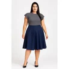 SAIA TRANSPASSADA CHAMBRAY JEANS