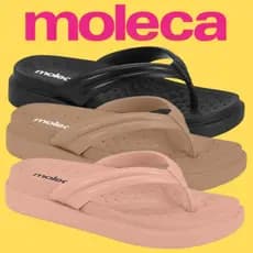 Chinelo Moleca Marshmallow Feminino Nuvem Ortopedico | Lançamento! | Produto Original Moleca!