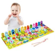 Brinquedo Educacional de Alfabetização Montessori Alfabeto Numeros