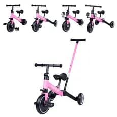 Triciclo Infantil 5 em 1 – Cresce com Seu Filho! De Passeio a Bicicleta de Equilíbrio