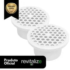 Adaptador Anti Odor Ralo 10cm Porta Grelhas Banheiro Bloqueia Mau Cheiro Odor Ruim do Sumidouro, Vedação Eficiente