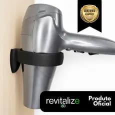 SUPORTE SECADOR DE CABELO PAREDE – ORGANIZADOR PARA SALÃO DE BELEZA, BARBEARIA, BANHEIRO E CASA | PORTA SECADOR PRÁTICO