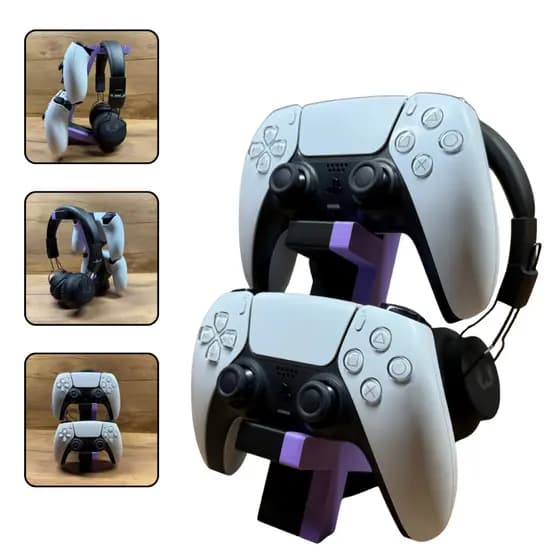 Suporte Porta Controle Xbox One x  s Ps4 Ps5 Fone Videogame Joystic Gamer