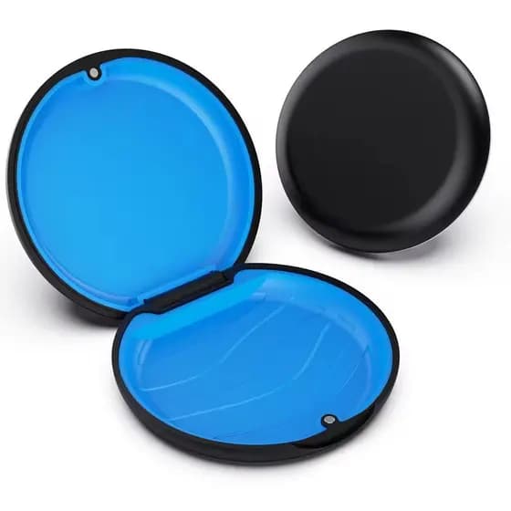 Estojo Retentor De 1 Pacote , Fino Para Alinhador , Compatível Com Invisalign Protetor Bucal , Lindo Ortodôntico Ferrame