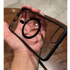 Carregamento Magnético Sem Fio Caixa Dura Acrílica Transparente Mate Compatível Com iPhone7 8 Plus 11 12 13 14 Pro Max XR X XS XSMAX Para Computador