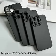 Estojo Telefônico De silicone Fosco De Luxo , Adequado Para iPhone 16 Pro Max 16 Plus , Tampa De Proteção Os Olhos Com Toque Antiderrapante Líquido
