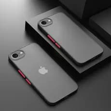 Para iPhone 16e Caso SE4 2025 Duro PC Armadura Fosco Luxo Cor Bloqueio À Prova De Choque Câmera Protetor Casos Capa
