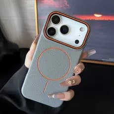 Adequado Para Apple 17promax Lichia Padrão TPU Sucção Magnética 16promax Capa De Telefone , Novo iPhone 15pro Macia anti