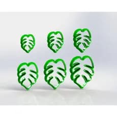 Cortador Polymer Clay (Folha de Adão)