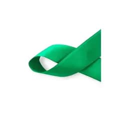 Fita De Cetim Tecida -10 Metros/15 Mm/Verde Bandeira Nº 17