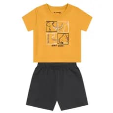 Conjunto Bebe Menino Dinossauros Baby Brandili 36719