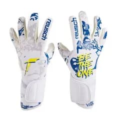 Luvas de Goleiro Profissionais - Material de Látex, Antiderrapantes, Duráveis, Ideais para Jogos e Treinamentos