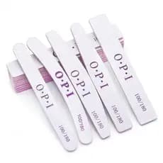 Lixa Dupla Face 100/180 Para Unhas Naturais e Unhas em Gel — Manicure Profissional (Formato Sortido)
