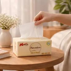 KIT Lenços Papel Toalha 5 Camadas Descartável Branco 80 lenços - Alta Absorção, Qualidade e Maciez