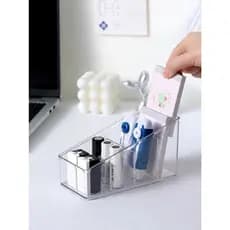 Organizador Acrílico Transparente Multifuncional | Porta Objetos, Acessórios e Utilidades